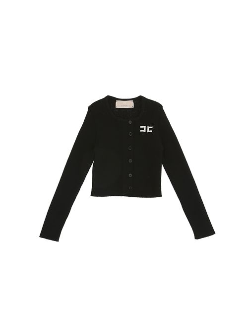 Cardigan, bambina, logato. ELISABETTA FRANCHI | EFMA177 C FL229D748